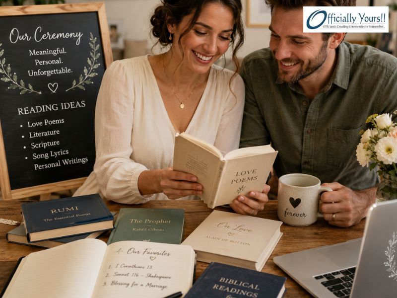 How to Choose Readings for Your Wedding Ceremony